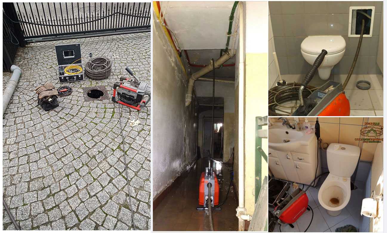 Udrażnianie kanalizacji