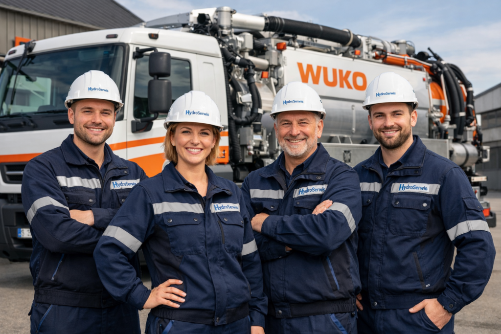 Udrażnienie kanalizacji WUKO